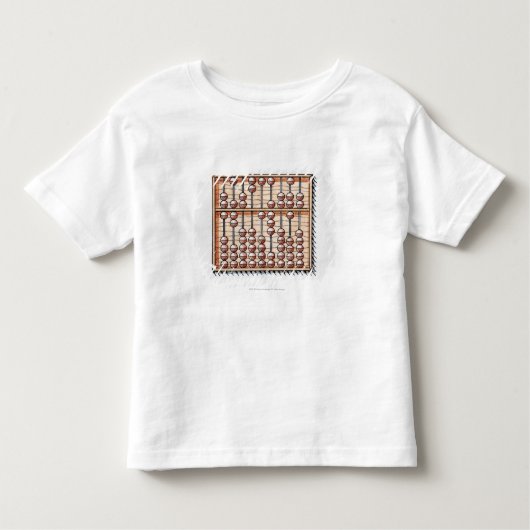 Illustration des Abakusses Kleinkind T-shirt (Vorderseite)