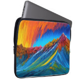 Illustration des Abstrakten Berges Laptopschutzhülle (Vorne Rechts)