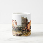 Illustration des Amerikanischen Rotfuchs (Vulpes F Kaffeetasse (Mittel)