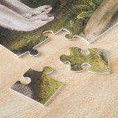 Illustration des Arktischen Foxes (Vulpes lagopus) Puzzle (Seite)
