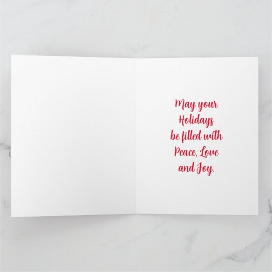 Illustration des biblischen Magi Holiday Karte (Innenseite)