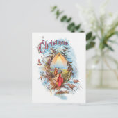 Illustration des biblischen Magis Postkarte (Stehend Vorderseite)