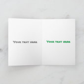 Illustration des Cartoon des sonnigen afrikanische Karte (Innenseite)