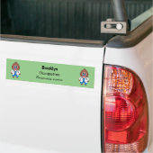 Illustration des Cartoon eines Funny mandrill Autoaufkleber (Auf Lkw)