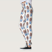 Illustration des Cartoon eines Funny mandrill Leggings (Links)