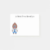 Illustration des Cartoon eines Funny mandrill Post-it Klebezettel (Vorderseite)