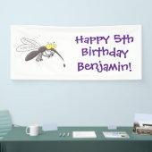 Illustration des Cartoon von Moskitos Banner (Messe)