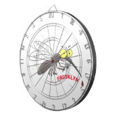 Illustration des Cartoon von Moskitos Dartscheibe (Vorderseite rechts)