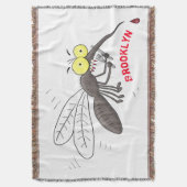 Illustration des Cartoon von Moskitos Decke (Vorderseite Vertikal)