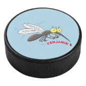 Illustration des Cartoon von Moskitos Eishockey Puck (3/4)