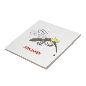 Illustration des Cartoon von Moskitos Fliese (Seite)