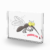 Illustration des Cartoon von Moskitos Fotoblock (Rechts)