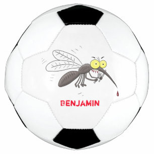Illustration des Cartoon von Moskitos Fußball