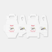 Illustration des Cartoon von Moskitos Geschenkschachtel (Ungefaltet)