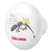 Illustration des Cartoon von Moskitos Keramikknauf (Rechts)