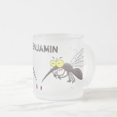 Illustration des Cartoon von Moskitos Mattglastasse (VorderseiteRechts)