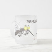 Illustration des Cartoon von Moskitos Mattglastasse (Vorderseite Links)