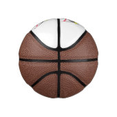 Illustration des Cartoon von Moskitos Mini Basketball (Rechts)
