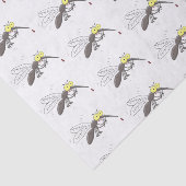 Illustration des Cartoon von Moskitos Seidenpapier (Ausschnitt)