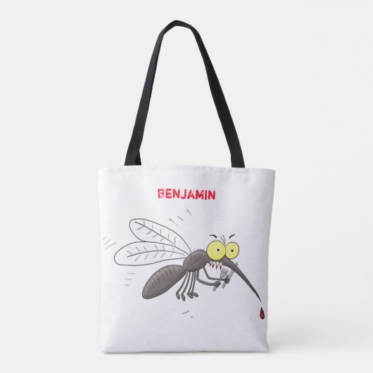 Illustration des Cartoon von Moskitos Tasche (Rückseite)