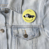 Illustration des Cartoon von Polizeiwagen Button (Beispiel)
