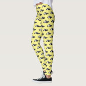Illustration des Cartoon von Polizeiwagen Leggings (Links)