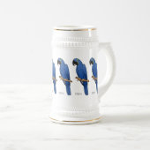 Illustration des Cartoon von Riesenvögeln Bierglas (VorderseiteRechts)