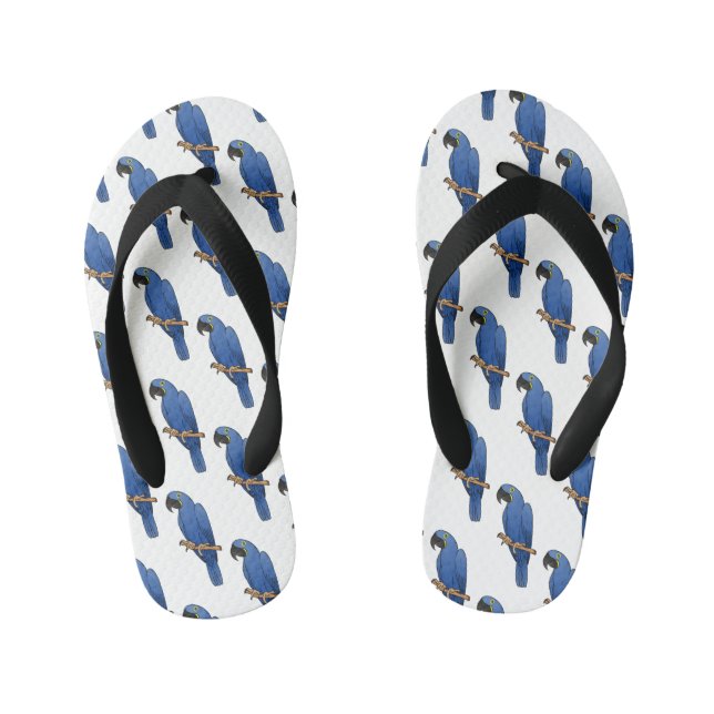 Illustration des Cartoon von Riesenvögeln Kinderbadesandalen (Fußbett)