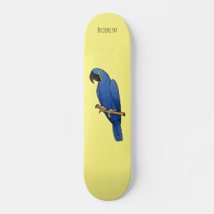 Illustration des Cartoon von Riesenvögeln Skateboard