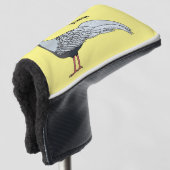 Illustration des Cartoon von Vögeln Golf Headcover (3/4 Vorderseite)