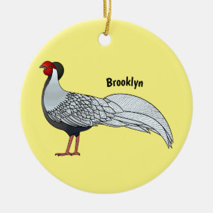 Illustration des Cartoon von Vögeln Keramik Ornament