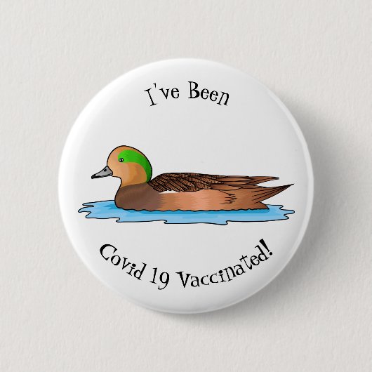 Illustration des Cartoon von Wildvögeln Button (Vorderseite)