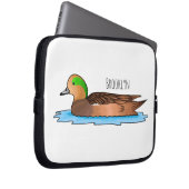 Illustration des Cartoon von Wildvögeln Laptopschutzhülle (Vorne Rechts)