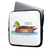 Illustration des Cartoon von Wildvögeln Laptopschutzhülle (Vorderseite Links)