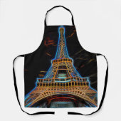 Illustration des Eiffelturms - Paris, Frankreich Schürze (Vorderseite)