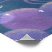 Illustration des Eisbären-Traums Poster (Ecke)