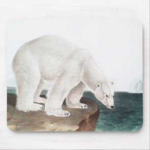 Illustration des Eisbären (Ursus maritimus) Mousepad