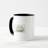 Illustration des Ende des 18. Tasse (Vorderseite Links)