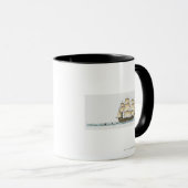 Illustration des Ende des 18. Tasse (VorderseiteRechts)