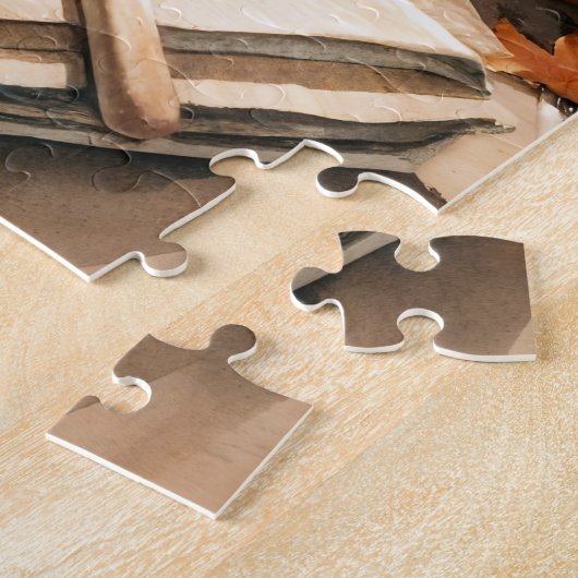 Illustration des Erntedanks Wasserfarbe Puzzle (Seite)