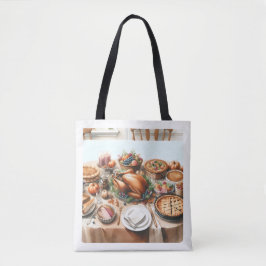 Illustration des Erntedanks Wasserfarbe Tasche