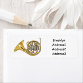 Illustration des französischen Horns von Cartoon (Insitu)