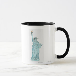 Illustration des Freiheitsstatuen Tasse