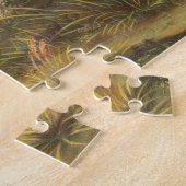 Illustration des Hirns (Cervus leucurus) Puzzle (Seite)