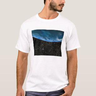 Illustration des Horizontes der Erde T-Shirt