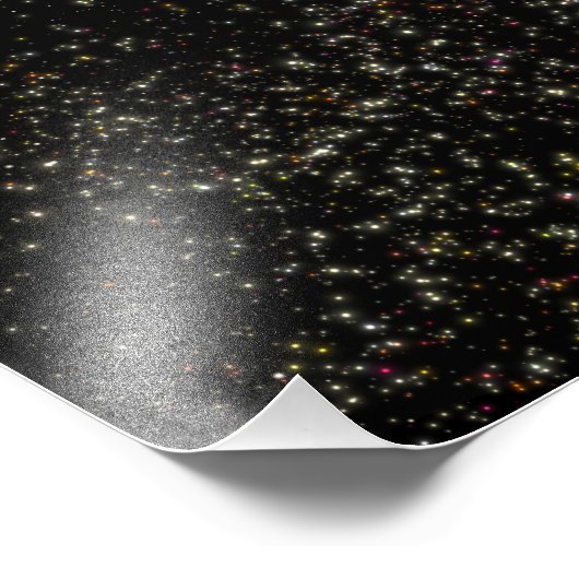 Illustration des Horizonts der Erde Fotodruck (Ecke)