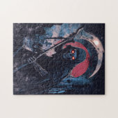 Illustration des Horrors des Grim-Sensenmanns Puzzle (Horizontal)