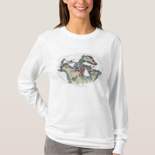 Illustration des Inuitgebiets T-Shirt