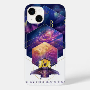 Illustration des James-Webb-Weltraumteleskops Case-Mate iPhone 14 Hülle