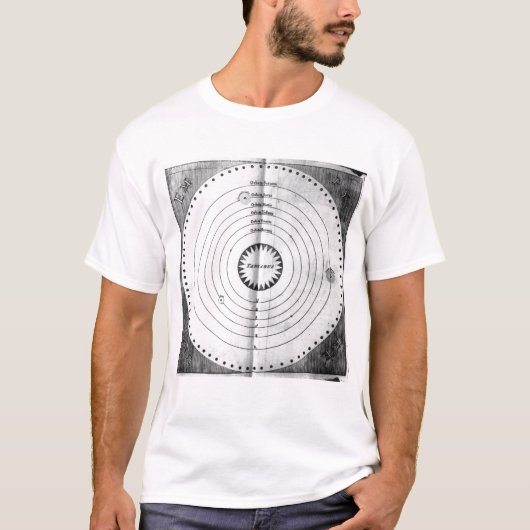 Illustration des Kosmos T-Shirt (Vorderseite)